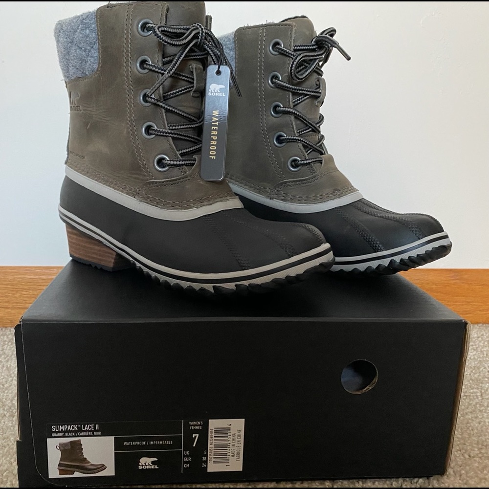 Sorel Slimpack II Lace Duck Boots